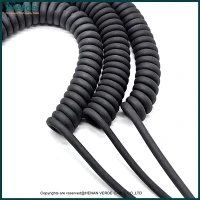 5 Craidd 0.12mm PUR Spiral Coiled Cable