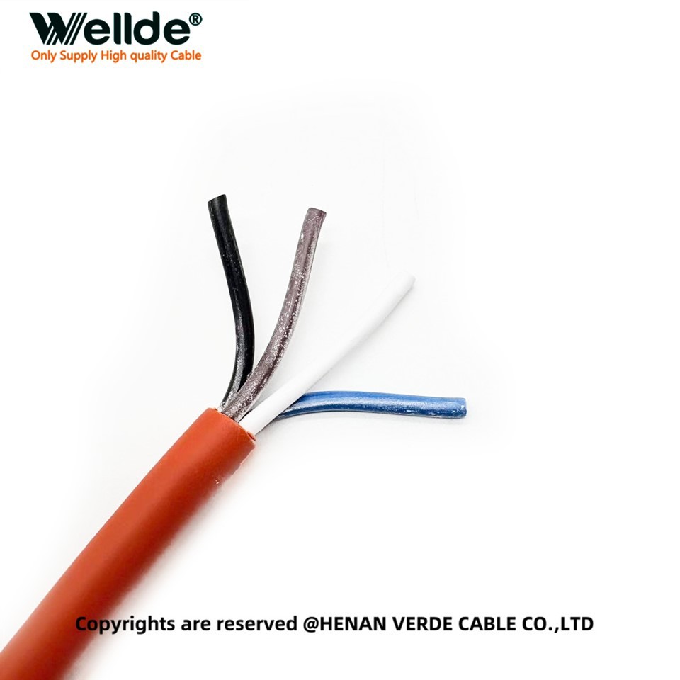 4 Cable Hyblyg Rheoli Craidd 1.5mm