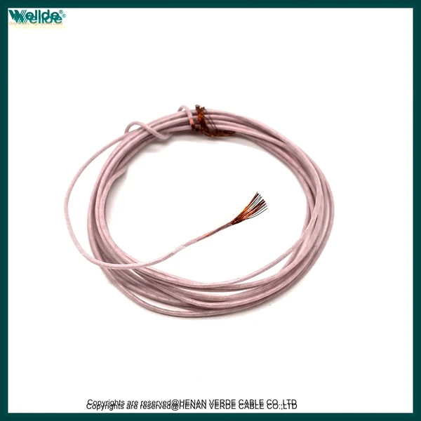 Dargludydd Copr Wire Hightemperature Pinc PTFE
