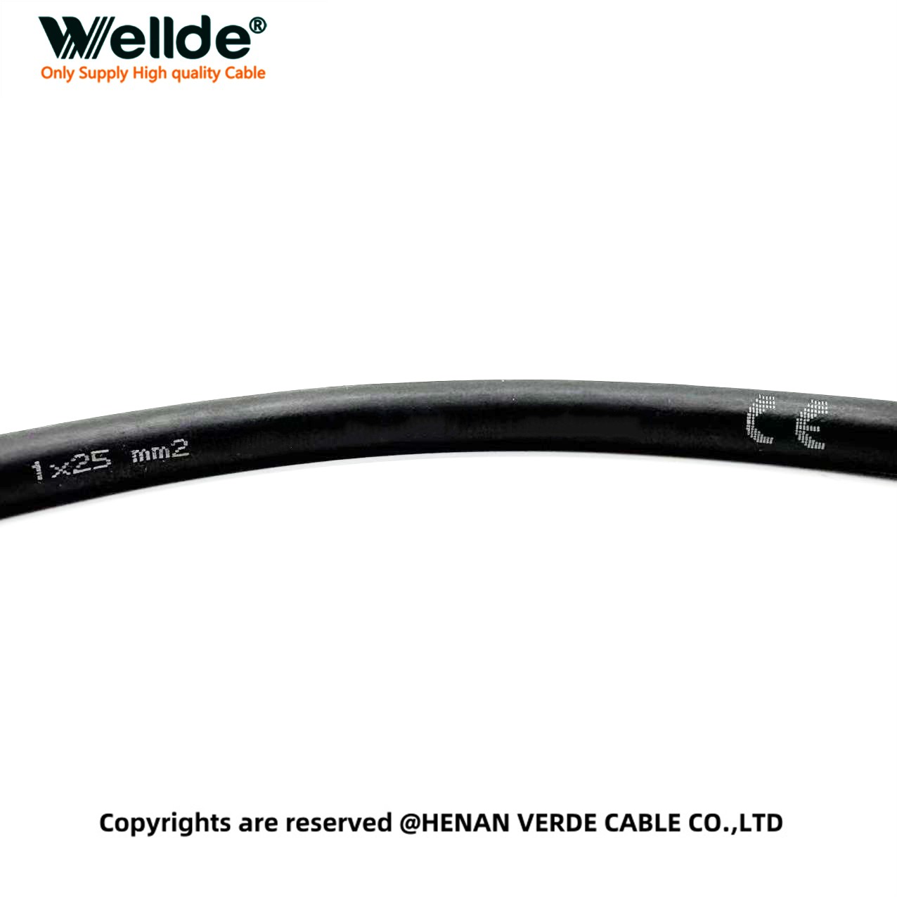 25mm highly flexible silicone cable suitable for drag chains and robots