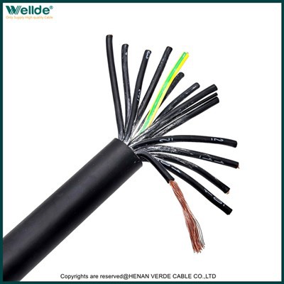 Cebl Rheoli Gwain TPE 2.5mm²